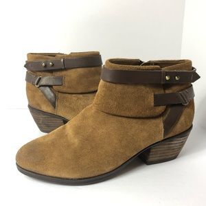 Clarks Artisan Suede Ankle Boots